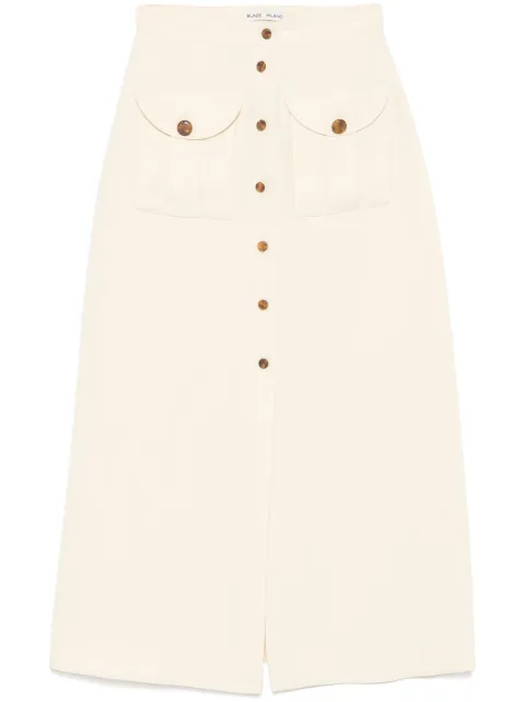 Blazé Milano Savannah midi skirt Yellow SKBSK01SVBESSE