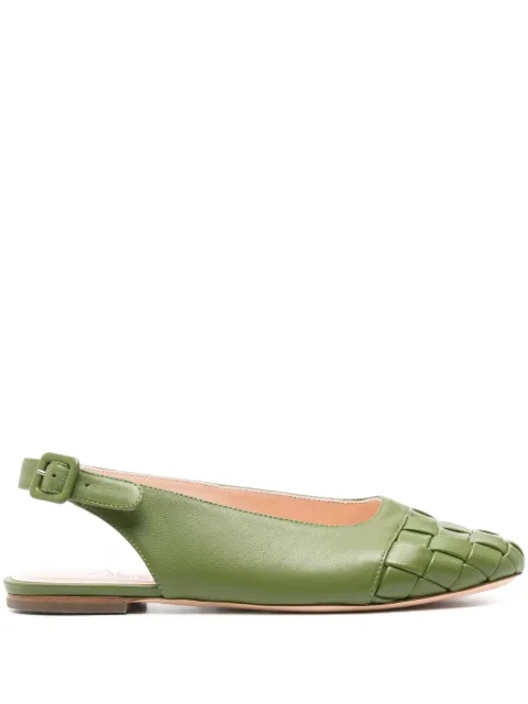 AGL Mara ballerina shoes Green D834085PCSOFTY