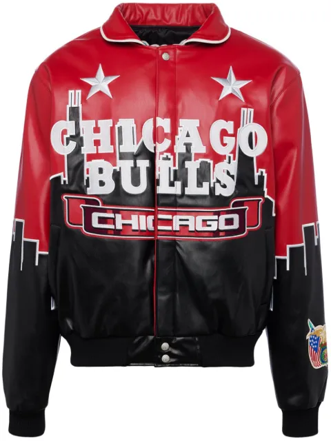 Jeff Hamilton x Chicago Bulls Skyline jacket Red NBA401BUL