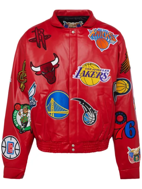 Jeff Hamilton x NBA Collage jacket Red NBA201RED