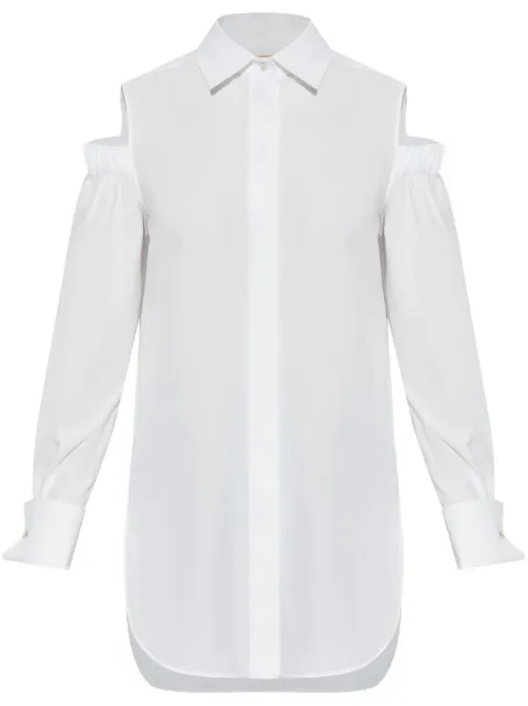 Max Mara cut-out shirt White 2511191032600