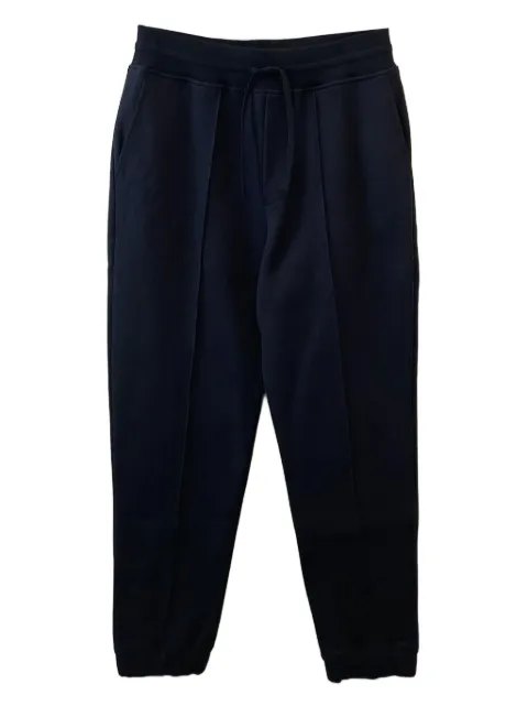 Loro Piana Whitney pleated drawstring trousers Blue FAO6944
