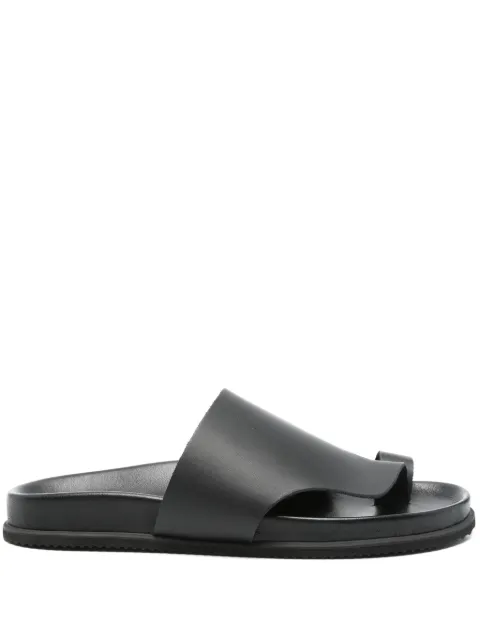 Ancient Greek Sandals Xenofon slides Black XENOFONVACHETTA