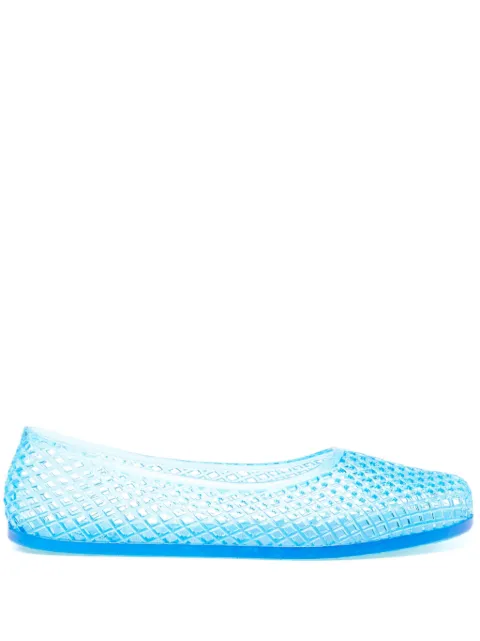 Ancient Greek Sandals translucent-design ballet flats Blue IROJELLY