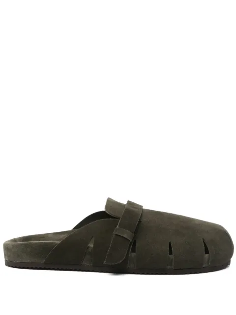 Ancient Greek Sandals Atlas sandals Green ATLASCROSTA