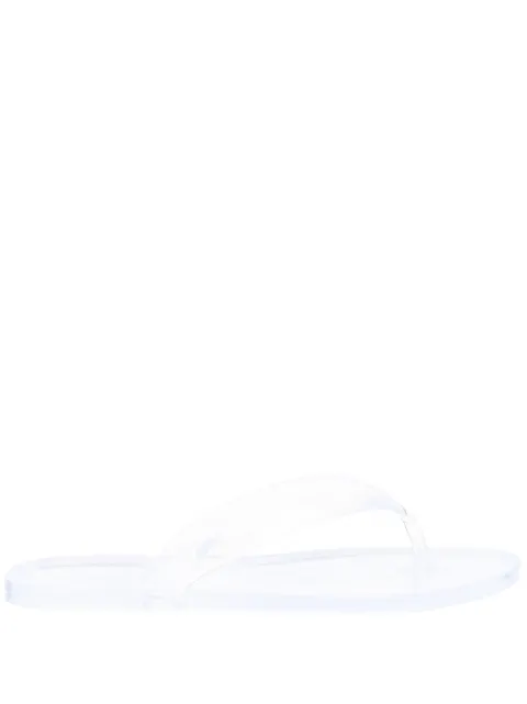 Ancient Greek Sandals transparent-design flip flops White JELLYFLIPFLOPJELLY
