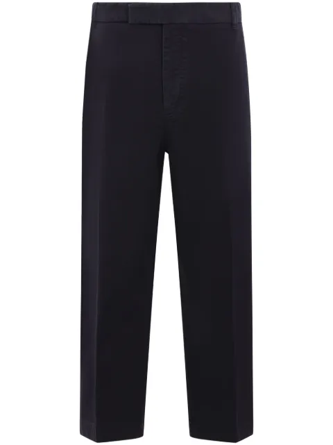 Thom Browne Utility cotton chinos Blue MTU335WF057600415