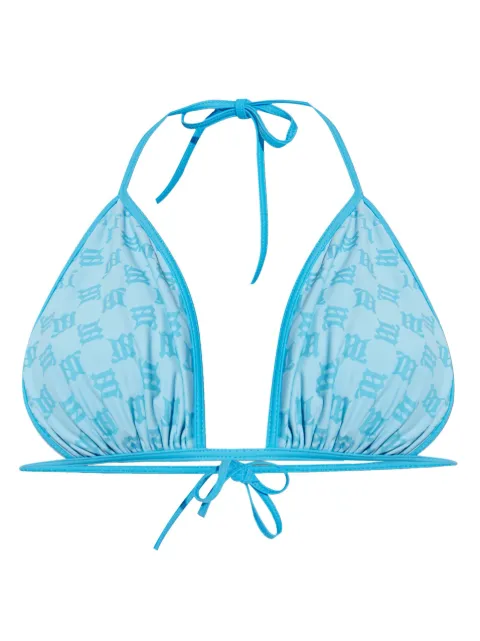 MISBHV monogram bikini top Blue 250W609