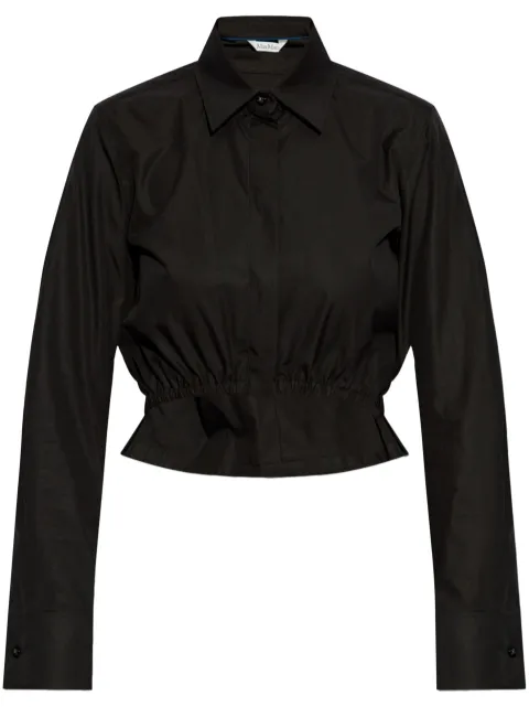 Max Mara cotton shirt Black 2511111072600