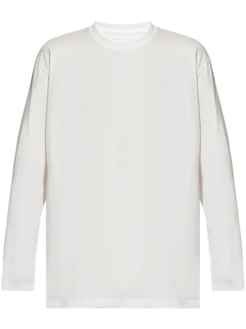 Y-3 logo-print T-shirt White JM3234