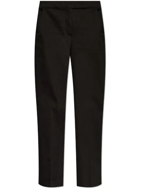 Max Mara cotton tapered trousers Black 2511131072600