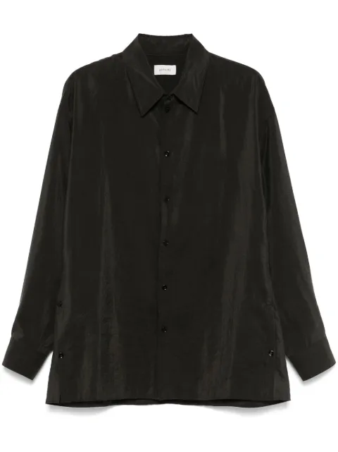 LEMAIRE twisted shirt Brown SH1180LF1308