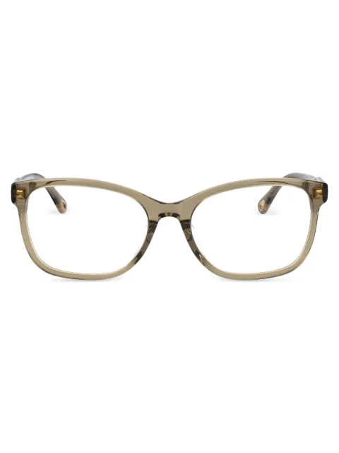 Chloé Eyewear square-frame glasses Green CH0276OA