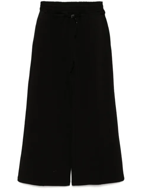 tout a coup belted wide-leg sweatpants Black M510AW4