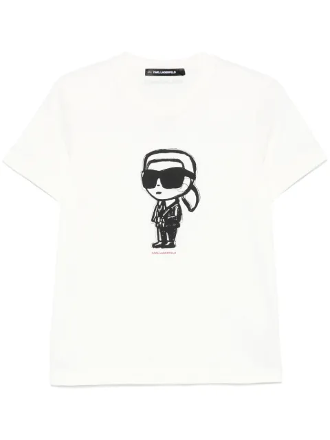 Karl Lagerfeld IKon Sketch T-shirt White A1W17126B09