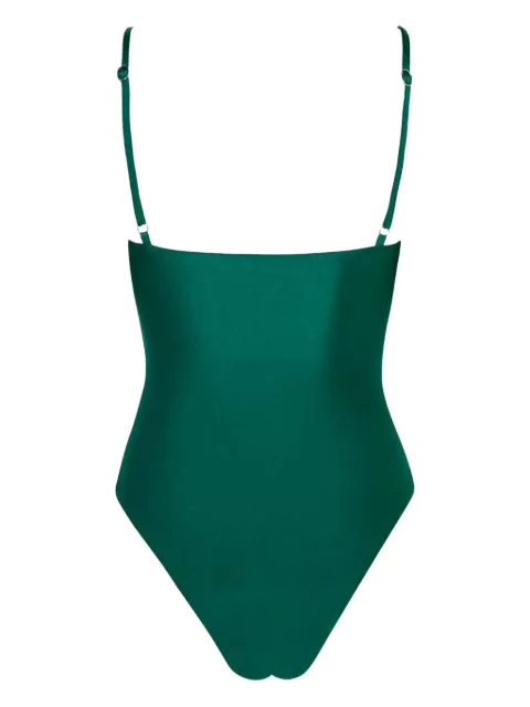 Baobab Palm swimsuit Green PALMONEPIECE