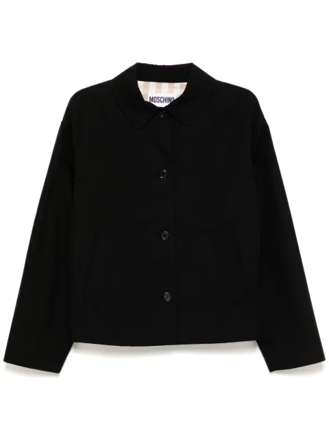 Moschino single-breasted jacket Black 251EA0606