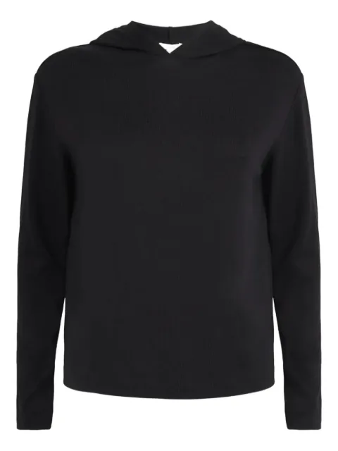 Vince long-sleeve hoodie Black V089884676