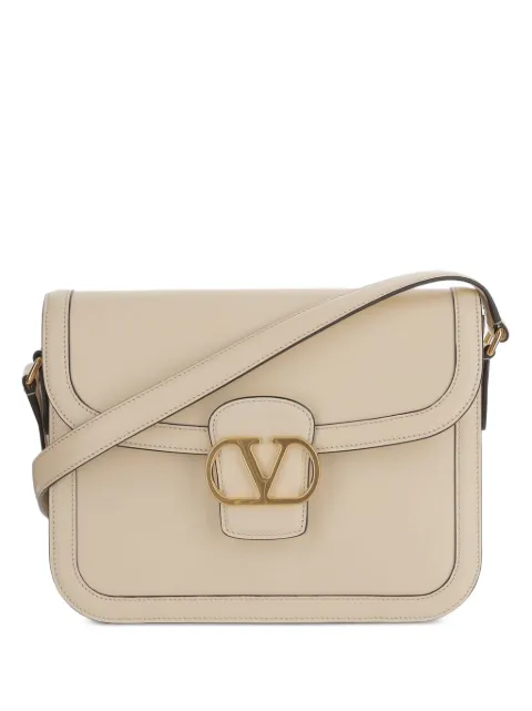 Valentino Garavani 9TO5 smooth calfskin shoulder bag Neutrals WB0R15UHF