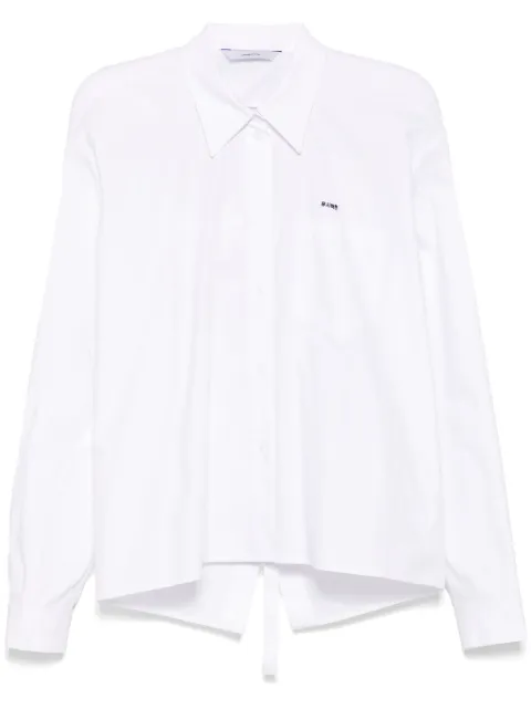 pushBUTTON square shape shirt White PB2510203W