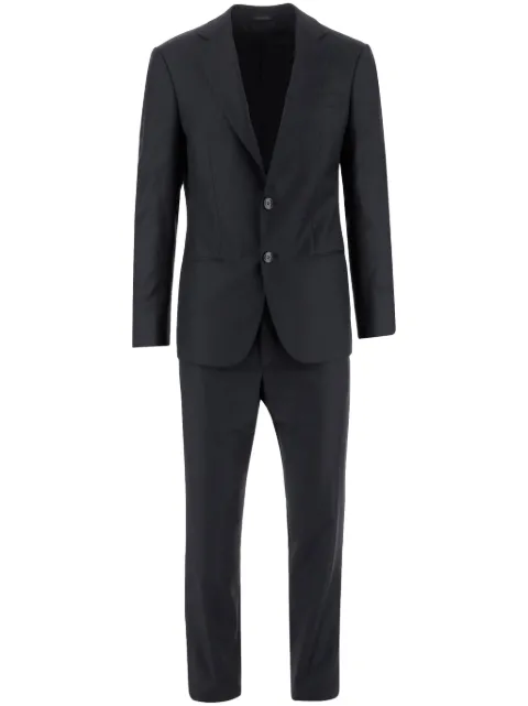 Giorgio Armani single-breasted suit Blue GM000605TE10061