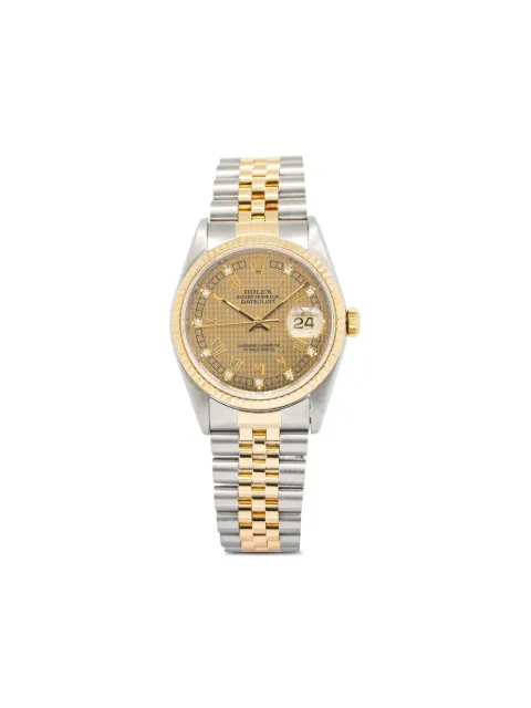 Rolex pre-owned Datejust 36mm Gold 16233