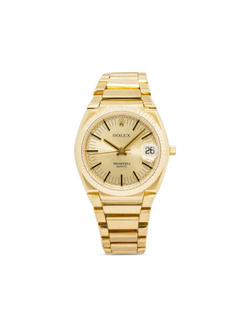 Rolex x Tiffany & Co pre-owned Datejust 39mm Gold 51008
