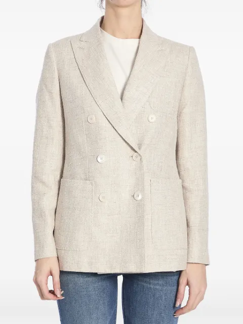 Max Mara double-breasted jacket Neutrals 2511041181600