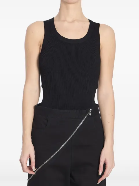 Alaïa sleeveless bodysuit Black AA9B0353K017A