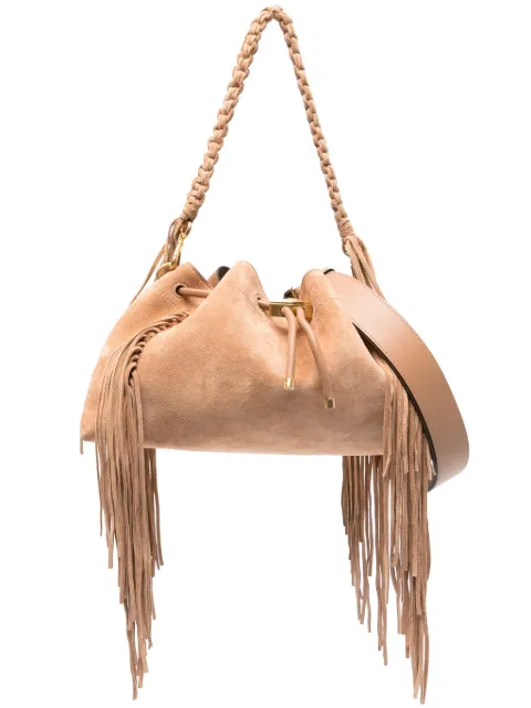 Jimmy Choo Cinch medium shoulder bag Neutrals BONBONBCKTEWBPU