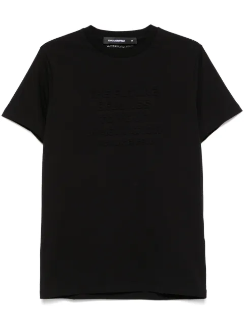 Karl Lagerfeld short-sleeve T-shirt Black 755085551225