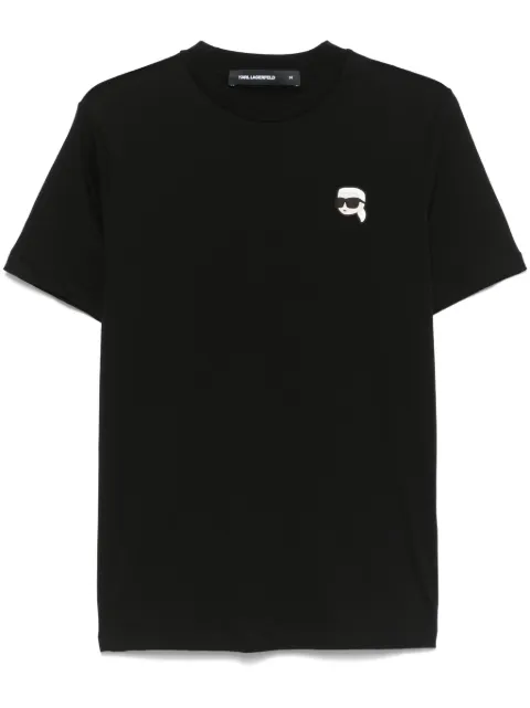 Karl Lagerfeld Karl Ikon-patch T-shirt Black 755710500224
