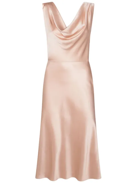 Blumarine satin midi dress Pink P522A559A