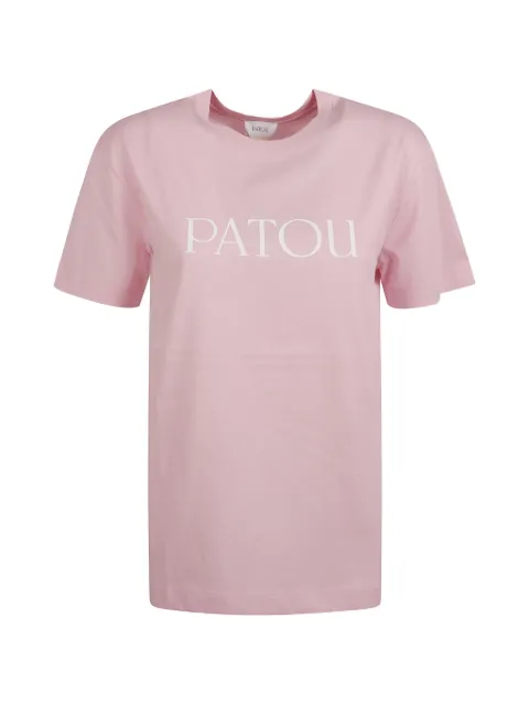 Patou logo-print T-shirt Pink JE0299999457P