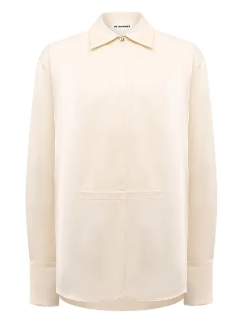 Jil Sander panelled shirt Neutrals J02DL0134J65022