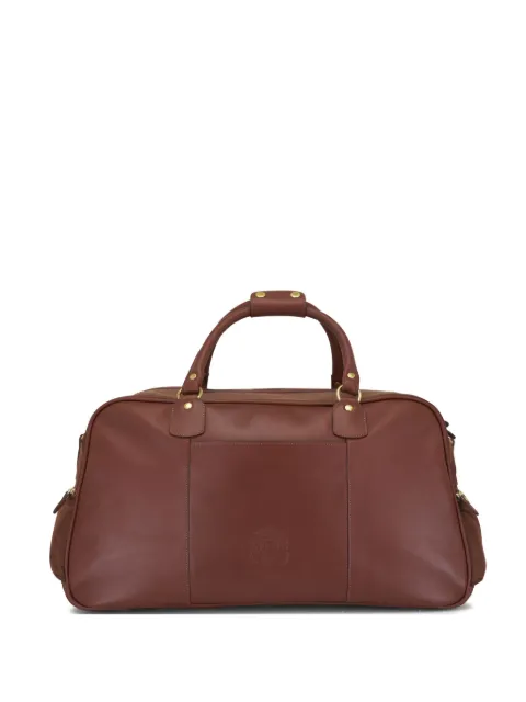 Ghurka leather holdall Brown LENOX298CHESTNUT