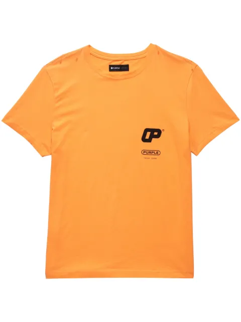 Purple Brand CLEAN JERSEY SHORT SLEEVE TEE "Orange" Orange P109COPT123