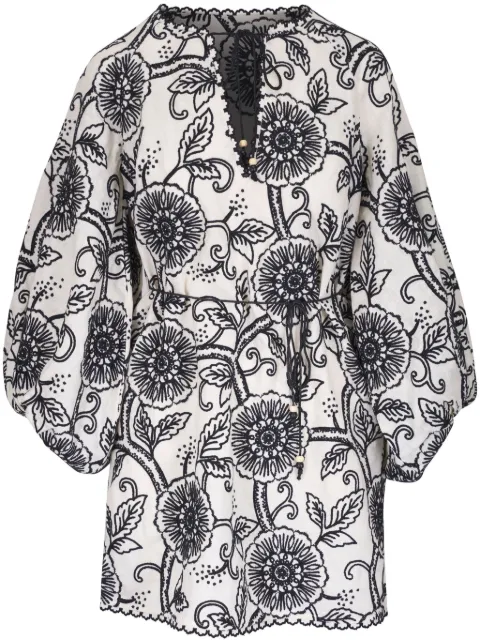 ZIMMERMANN Tallow mini dress Black 1784DRS253