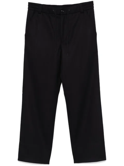 Moncler virgin-wool trousers Blue J20912A000335980I