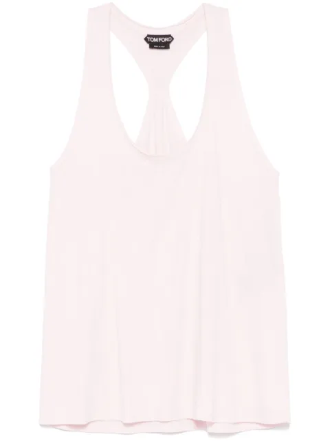 TOM FORD lightweight-jersey tank top Pink TSJ581JEX137