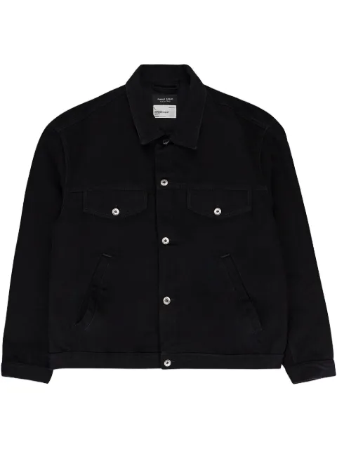Purple Brand washed "Black" denim jacket Black P048BLRW423