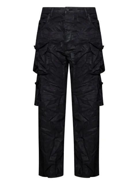 Purple Brand RELAXED DOUBLE CARGO "Black" Black P018BGDC124