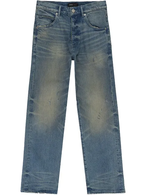 Purple Brand P018 2 Year Dirty Fade "Blue" jeans Blue P018TDFL124