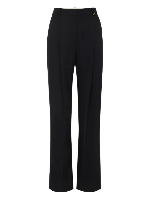 Elisabetta Franchi pressed-crease trousers Black PA05852E2