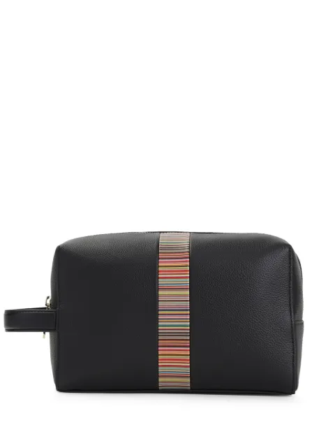 Paul Smith signature stripe wash bag Black M1A8042CMULTI