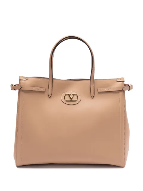Valentino Garavani leather tote bag Neutrals WB0R19CVC