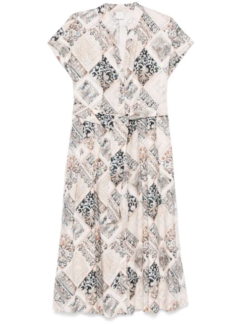 Eleventy linen midi dress Neutrals K80ABIG08TES0K246