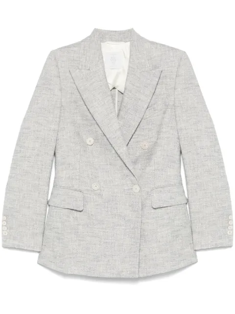 Eleventy bouclé-design blazer Grey K85GIAF02TES0K099