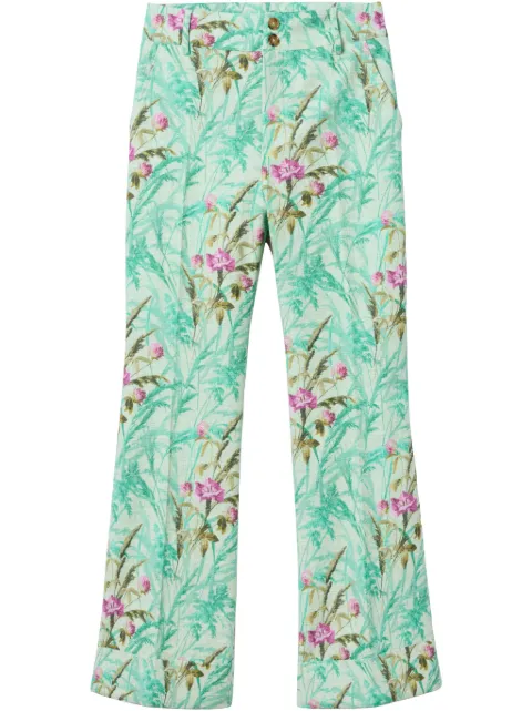 La DoubleJ Hendrix trousers Green TRO0014COT005HEA01GR11