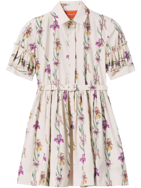 La DoubleJ Libertine mini dress Neutrals DRE0846COT039IRS02WH04